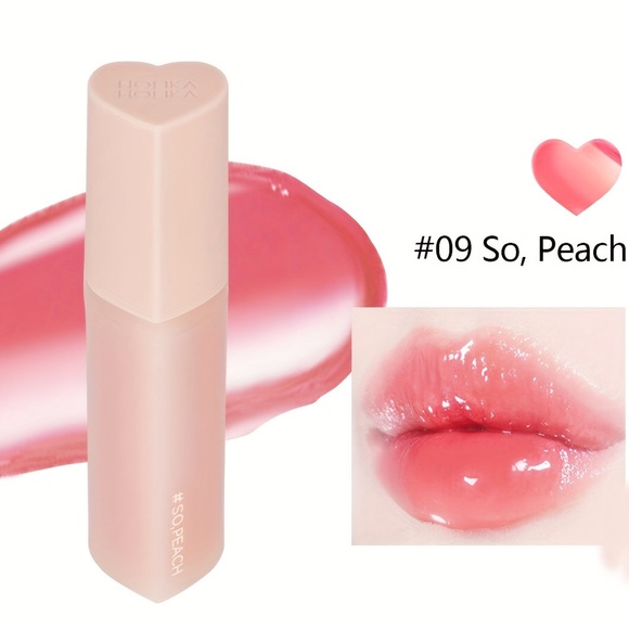 BNIB Holika Holika KBeauty Heart Crush Bare Glaze Tint - So Peach - Picture 2 of 5